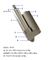 Atuador linear bonde rápido de alumínio 24V/36V/48V de atuador linear do parafuso do Acme do alojamento