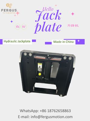 Hydraulic Jackplate with 6" Setback, for Marine Outboards to 300HP, Electric Hydraulic Jackplate