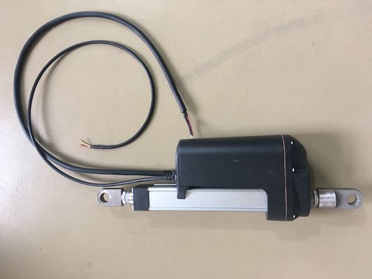 motor linear impermeável da C.C. do actautor 12volt da C.C. para o barco e a máquina escavadora operada, força do curso 1000KG de 350mm
